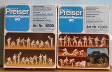 Preiser 16500, 16505 , Spur H0 / Maßstab 1:87, Bausatz: Soldaten DR und Russen