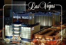 US-Postcard America USA Postkarte LAS VEGAS Nevada Imperial Palace Hotel Casino