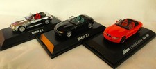 3 x Schuco    BMW Z 3   SCHWARZ - ORANGE - CHROM    1:43