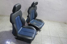 Mercedes SLK 170 Sitze / Ledersitze Blau/Schwarz mit Sitzheizung