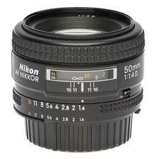 Nikon 50mm/1,4 AF D Objektiv