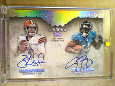 2012 Brandon Weeden Justin