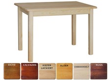 Esstisch Küchentisch Speisetisch Kiefer Tisch massiv Öko HERSTELLER NEU