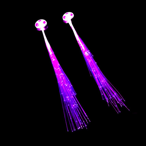 Led party haarsträhnen mit - led,