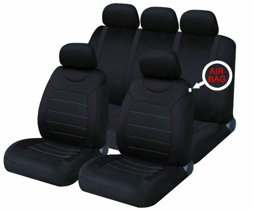 Schwarz mesh komplettset vorne - schwarz,