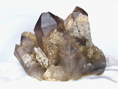 Hübsche rauchquarz stufe - rauchquarz, mit