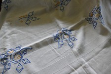 Alte Leinen  Tischdecke*