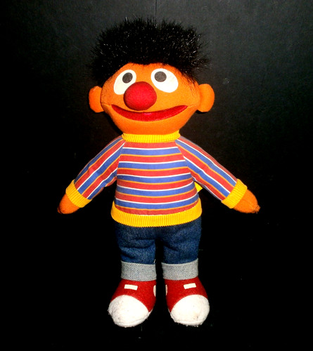 Vintage sesamstraße figur - vintage,