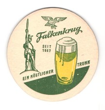Bierdeckel Falkenkrug Bier