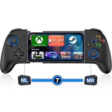 Handy Controller für iPhone/Android,Smartphone Mobile Gaming Controller RGB Lich