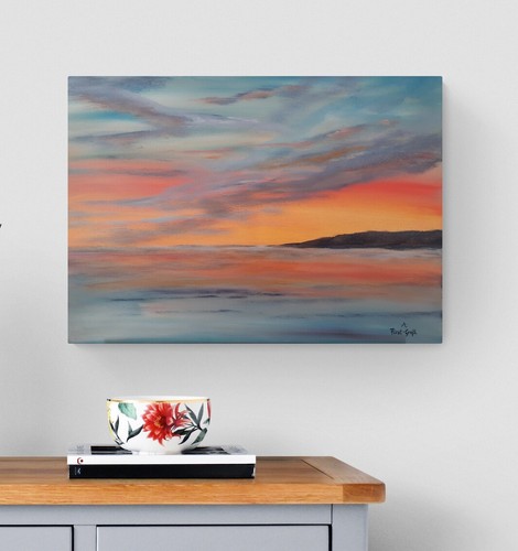 Original acrylbild bild - original,