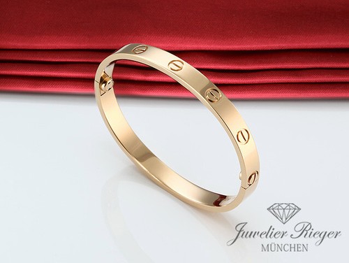 Cartier armreif love - love, rosegold