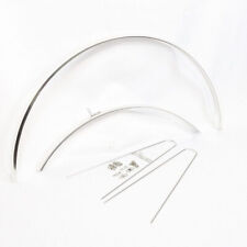 Rennrad Schutzblech 28 Zoll Silber poliert Vintage Rennrad 34 mm Breit Alu