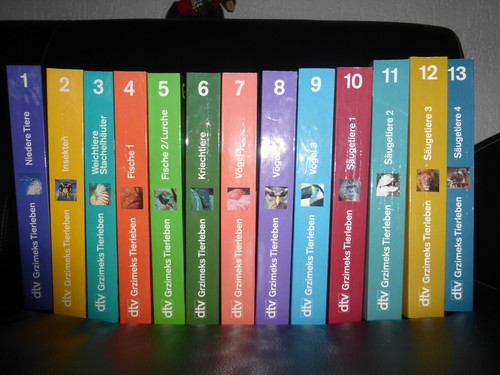 Grzimeks tierleben bände - grzimeks,