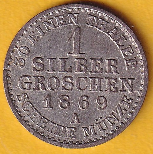 Preußen 1 silbergroschen - -,