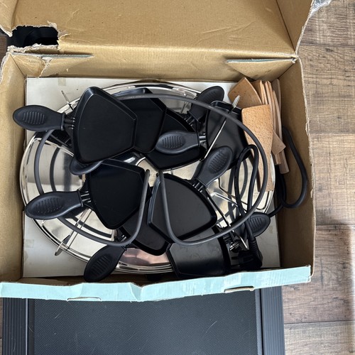 Raclette heru 50005 mit 8 - raclette,