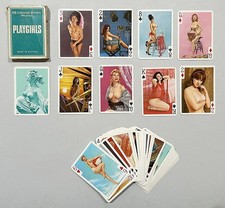 Playgirls - Erotik Erotika Pin up 60er 60s Österreich playing cards Spielkarten