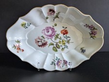 Traumhafte Meissen Schale Blumen Blumenbouquet Malerei 1.Wahl um 1750