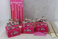 3x BMF Nagel Kerzenständer Kerzenleuchter Kerzenhalter 70s Combi Leuchter NEU