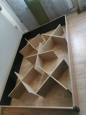 Sockel Wasserbett 160 x 220 Komplett Aufbaufertig Wasserbettsockel + Matratze a