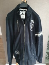 Fleecejacke Camp David Premium, Herren Gr. L, schwarz