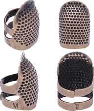 Fingerhut, 4 Stück, Metall