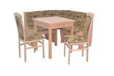 4 tlg Truheneckbankgruppe