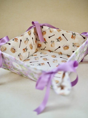 Brotkorb stoffkorb bienen - stoffkorb,