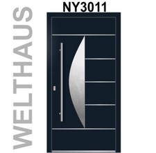 Haustür WH75 Aluminium mit Kunststoff  NY3011 Eingangstür Tür Essen