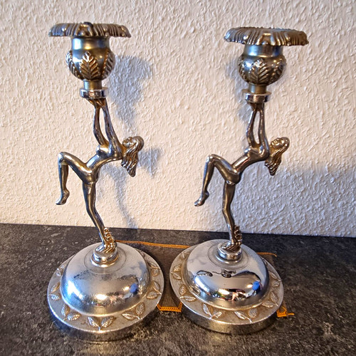 Kerzenhalter vintage art - kerzenhalter,