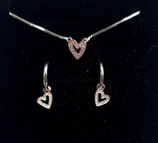 Silber 925 Set Ohrringe und