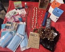 Flohmarktartikel Trödel Flohmarkt Handschuhe  Torte Hochzeit Konvolut Wichtel 