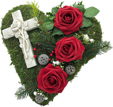 Moosherz Grabherz Trauerherz