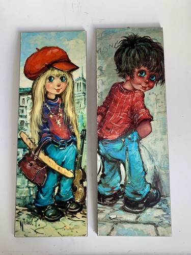 Vintage kunstdrucke von - 2x,