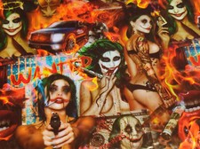 Wassertransferdruck Folie Joker 4 - 100cm breit