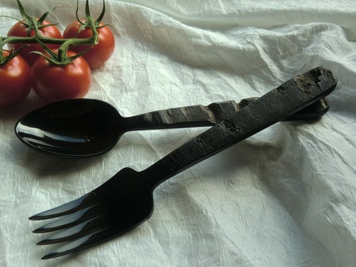 Salatbesteck centro aus - salatbesteck,