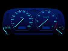 Blauer Tacho Tachobeleuchtung