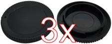 3 X Kamera Bodydeckel passend