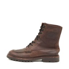 POLO Ralph Lauren Herren Ranger Stiefel Braun Mittelhoch Schnürstiefel EU 40