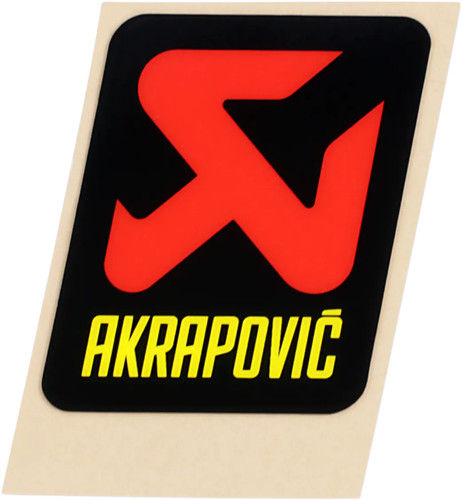 Aufkleber akrapovic hitzefest - aufkleber,