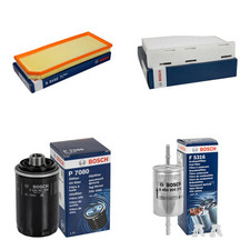 BOSCH Inspektionspaket Filtersatz für VW Golf V 2.0 GTI Audi A3 Sportback