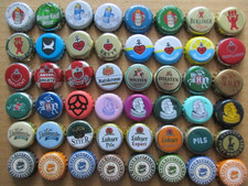 48 vers. Kronkorken von Berliner Kindl, Astra, Holsten, Ratsherrn, Störtebeker..