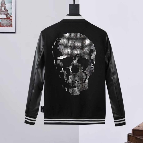 Phillip plein lederjacke lamm - lederjacke,