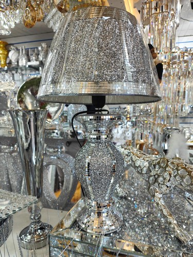 Crushed diamond silber led - diamond,