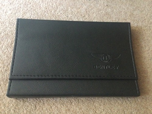Genuine bentley wallet - genuine,