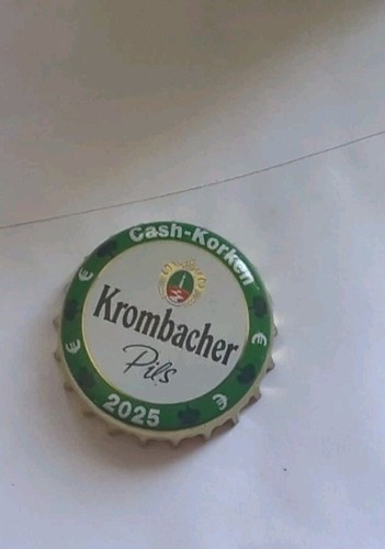Krombacher kronkorken pils - krombacher, kronkorken,