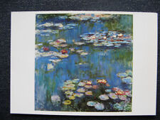 Karte  Gemälde  Claude  Monet     Seerosen   1916    Museum Western Art Tokio