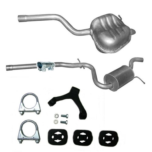 Komplette auspuff anbausatz - auspuff,