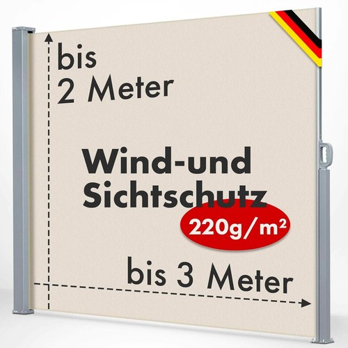 Seitenmarkise breite 300 - cm, |