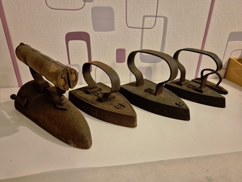 Bügeleisen vintage antik - 5,